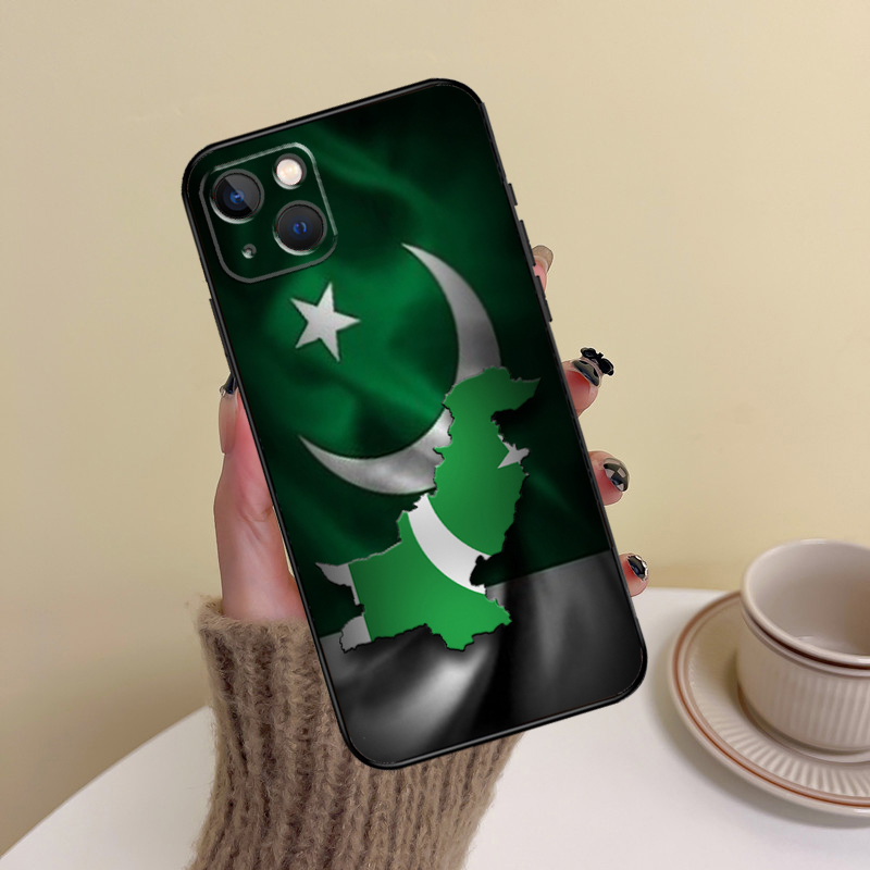 Pakistan Flag Banner Phone Cas - Phone Cases Pakistan 评论和价格
